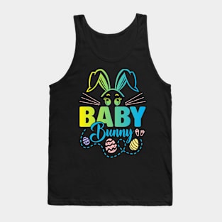 Baby Bunny Easter Bunny Egg Hunting Happy Easter Day Tank Top